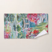 Claude Monet garden pond schilderij Handdoek (Handdoek)