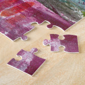 Claude Monet garden pond schilderij Legpuzzel (Zijkant)