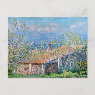 Claude Monet Gardeners House in Antibes Briefkaart