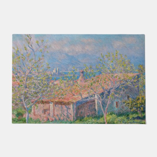 Claude Monet - Gardener's House in Antibes Deurmat (Voorkant)