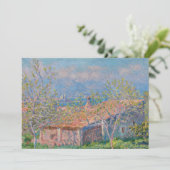 Claude Monet - Gardener's House in Antibes Kaart (Staand voorkant)