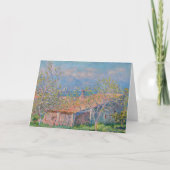 Claude Monet - Gardener's House in Antibes Kaart (Voorkant)