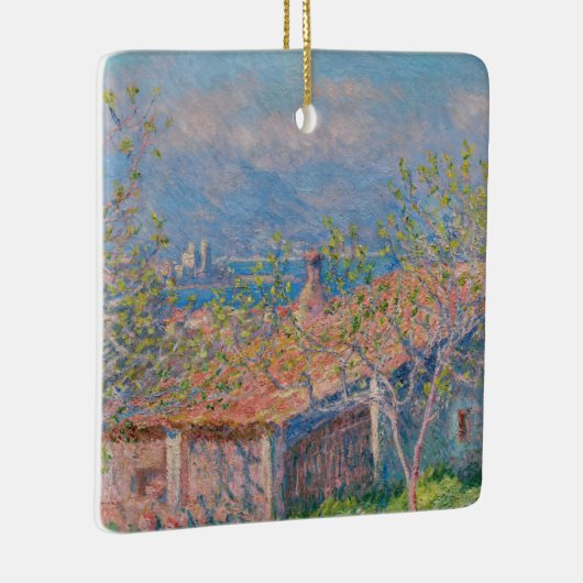 Claude Monet - Gardener's House in Antibes Keramisch Ornament (Rechts)