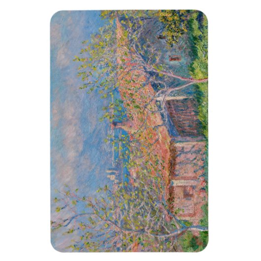 Claude Monet - Gardener's House in Antibes Magneet (Verticaal)