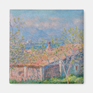 Claude Monet - Gardener's House in Antibes Magneet