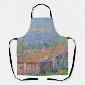 Claude Monet - Gardener's House in Antibes Schort (Voorkant)