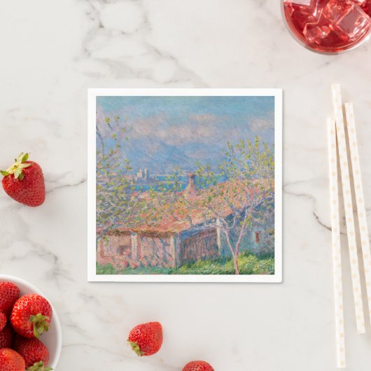 Claude Monet - Gardener's House in Antibes Servet (Insitu)