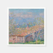 Claude Monet - Gardener's House in Antibes Servet (Voorkant)