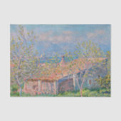 Claude Monet - Gardener's House in Antibes Tissuepapier (Voorkant)