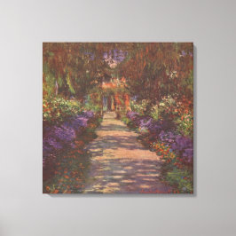 Claude Monet – Gartenweg – 1902 Canvas Afdruk