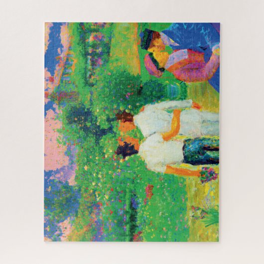 Claude Monet Gay Lovers AI Generated Legpuzzel (Verticaal)