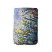 Claude Monet - Geel en Paars Irises Badmat (Voorkant Verticaal)