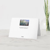 Claude Monet - Geel en Paars Irises Kaart (Achterkant)