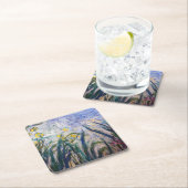 Claude Monet - Geel en Paars Irises Kartonnen Onderzetters (Insitu)