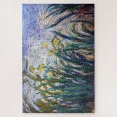 Claude Monet - Geel en Paars Irises Legpuzzel (Verticaal)
