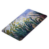 Claude Monet - Geel en Paars Irises Magneet (Linkerzijde)