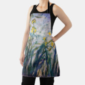 Claude Monet - Geel en Paars Irises Schort (Insitu)