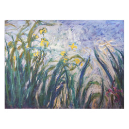 Claude Monet - Geel en Paars Irises Tafelkleed