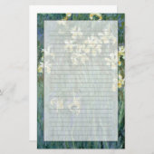 Claude Monet | Gele Iers Briefpapier (Voorkant / Achterkant)