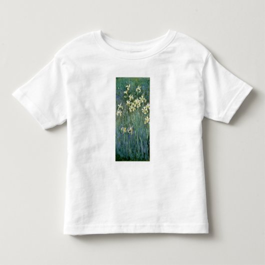 Claude Monet | Gele Iers Kinder Shirts (Voorkant)