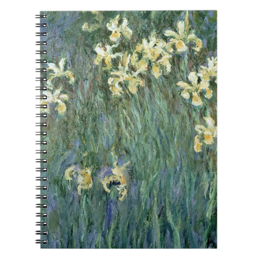 Claude Monet | Gele Iers Notitieboek (Voorkant)