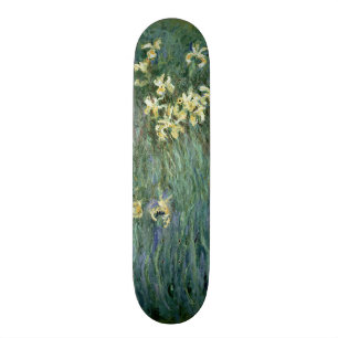 Claude Monet   Gele Iers Skateboard