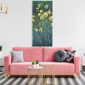 Claude Monet - Gele Irises Canvas Afdruk (Insitu (Woonkamer))
