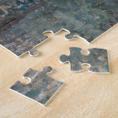 Claude Monet - Gezicht op Amsterdam Legpuzzel (Zijkant)