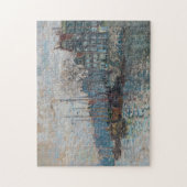 Claude Monet - Gezicht op Amsterdam Legpuzzel (Verticaal)