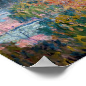Claude Monet - Gezicht op de Tuilerieën, studie Poster (Hoek)