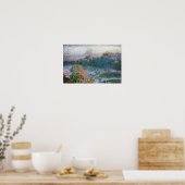 Claude Monet - Gezicht op de Tuilerieën, studie Poster (Keuken)
