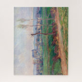 Claude Monet - Gezicht op Vernon Legpuzzel (Verticaal)