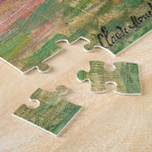 Claude Monet - Gezicht op Vernon Legpuzzel (Zijkant)