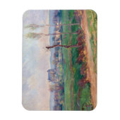 Claude Monet - Gezicht op Vernon Magneet (Verticaal)