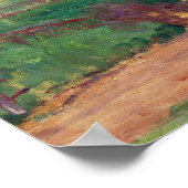 Claude Monet - Gezicht op Vernon Poster (Hoek)