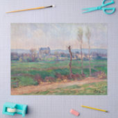 Claude Monet - Gezicht op Vernon Tissuepapier (Craft)