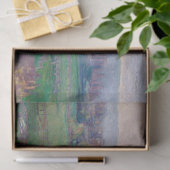 Claude Monet - Gezicht op Vernon Tissuepapier (Geschenk)