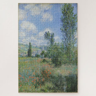 Claude Monet – Gezicht op Vétheuil (1880) Kunst Legpuzzel