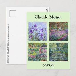 Claude Monet - Giverny Masterstukselectie Briefkaart