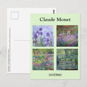Claude Monet - Giverny Masterstukselectie Briefkaart