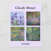 Claude Monet - Giverny Masterstukselectie Briefkaart (Voorkant)