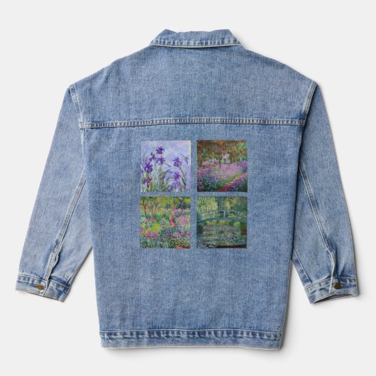 Claude Monet - Giverny Masterstukselectie Denim Jacket (Achterkant)