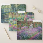 Claude Monet - Giverny Masterstukselectie Documentenmap<br><div class="desc">Claude Monet - Giverny Masterstuks Selection - Artist's Garden at Giverny,  1900 - Iris Garden at Giverny,  1899-1900 - Water Lily pond,  Green Harmony,  1899</div>