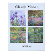 Claude Monet - Giverny Masterstukselectie Foto Afdruk (Voorkant)