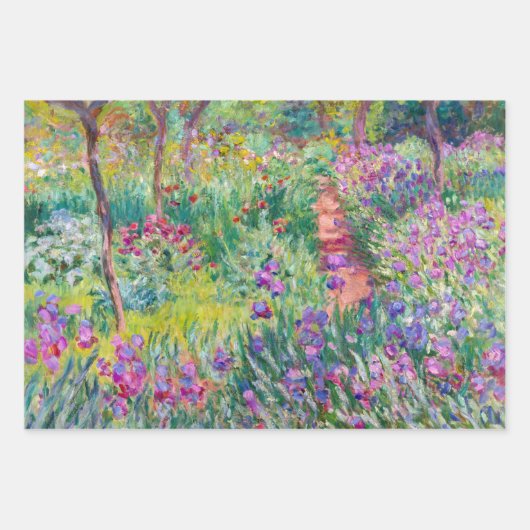 Claude Monet - Giverny Masterstukselectie Inpakpapier Vel (Voorkant)