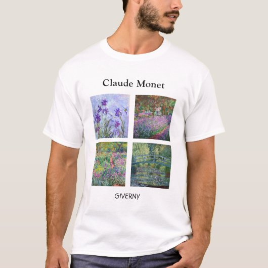 Claude Monet - Giverny Masterstukselectie T-shirt (Voorkant)