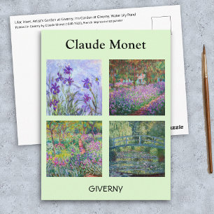 Claude Monet - Giverny Meesterwerken Selectie Briefkaart