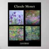 Claude Monet - Giverny Meesterwerken Selectie Poster (Voorkant)