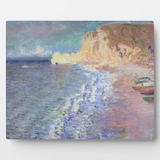 Claude Monet | Goedemorgen in Etretat Fotoplaat (Voorkant)