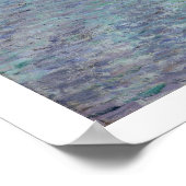 Claude Monet | Goedemorgen in Etretat Poster (Hoek)